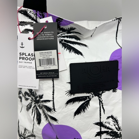 DAY TRIPPER SUN PALM BY SAMUDRA - SUPER PURPLE - Picture 4 of 10